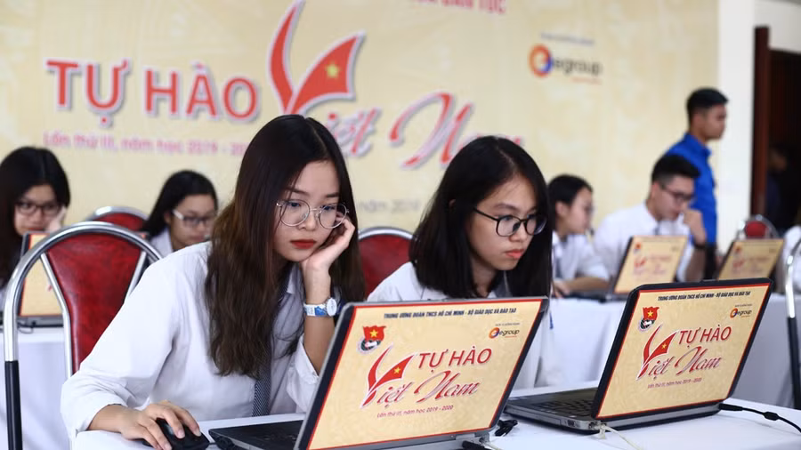  Cuộc thi “Tự hào Việt Nam” của Đoàn thanh niên giúp người trẻ tự hào về dân tộc, phát huy trách nhiệm của cá nhân để xây dựng đất nước. Ảnh: Bảo Anh