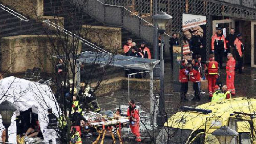 Những người bị thương được sơ tán Những người bị thương được sơ tán