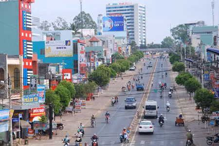Thành phố Pleiku. Ảnh: Nguyễn Giác Thành phố Pleiku. Ảnh: Nguyễn Giác