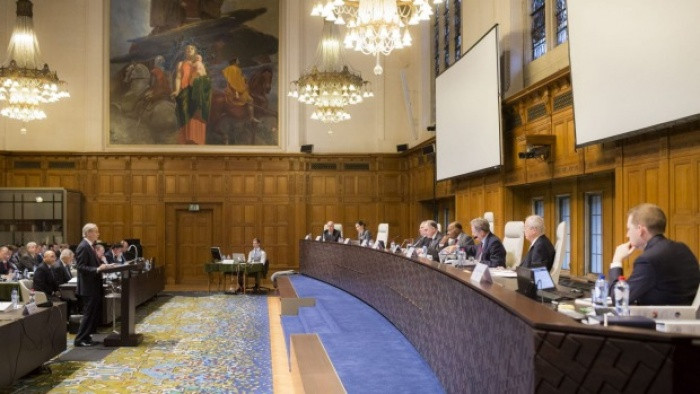 Một phiên xét xử của PCA.