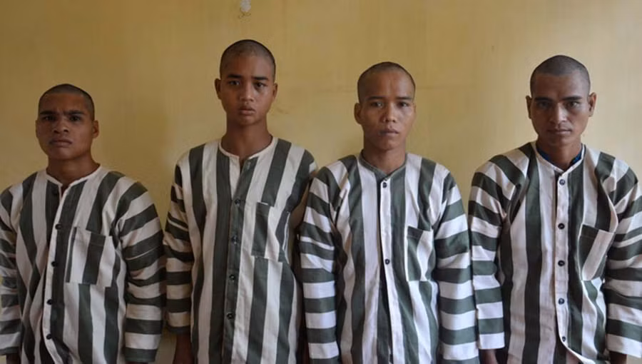  Các đối tượng trong vụ án. Ảnh: L.A