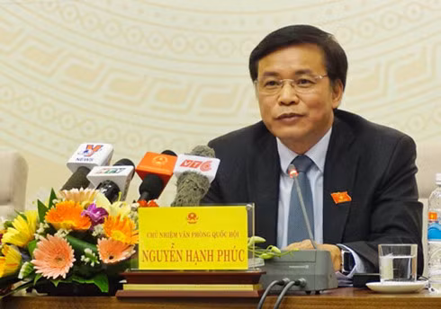  Ông Nguyễn Hạnh Phúc-Chủ nhiệm Văn phòng Quốc hội