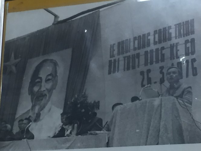 Lễ khởi công xây dựng hồ Kẻ Gỗ ngày 26-3-1976 - Ảnh tư liệu Lễ khởi công xây dựng hồ Kẻ Gỗ ngày 26-3-1976 - Ảnh tư liệu