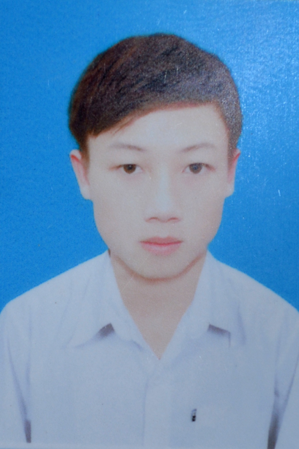 Em Nguyễn Quốc Huy-một trong số 2 sinh viên mất tích do sóng lớn tại bãi biển Quy Nhơn (ảnh do gia đình nạn nhân cung cấp).