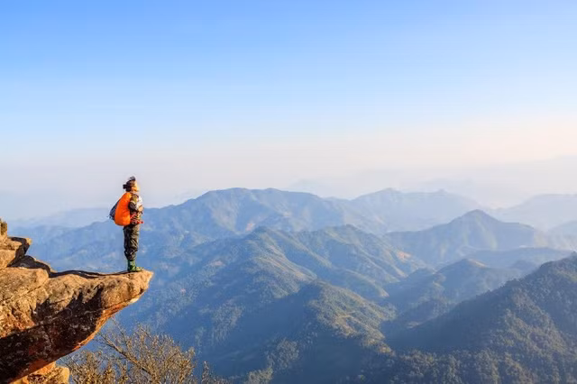 Pha Luông được xem như nóc nhà của vùng đất Sơn La nhiều đồi núi.