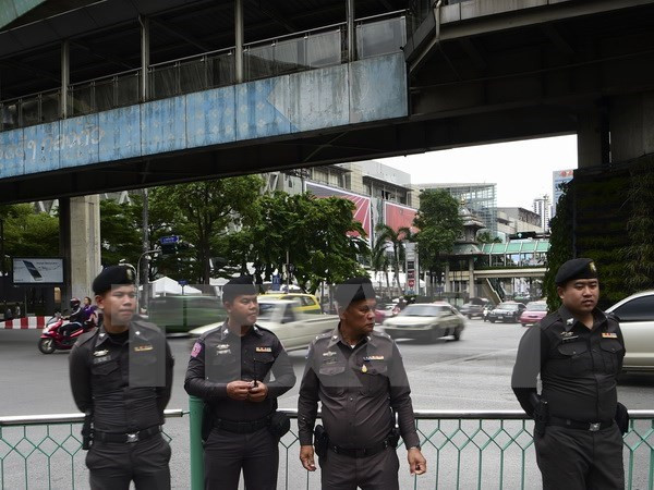 Cảnh sát Thái Lan. (Nguồn: AFP/TTXVN)