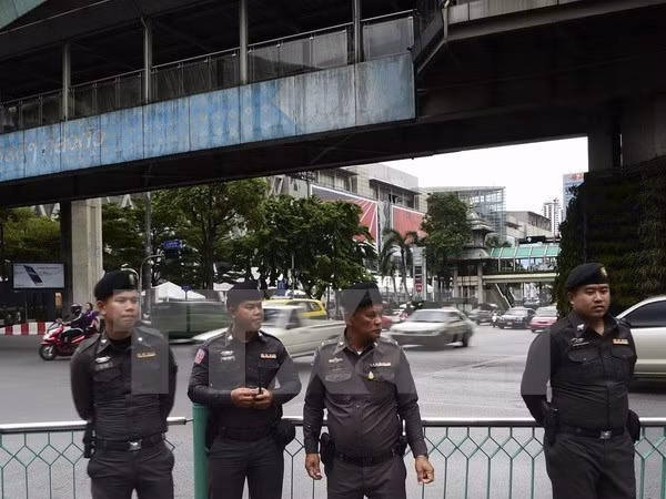 Cảnh sát Thái Lan. (Nguồn: AFP/TTXVN)