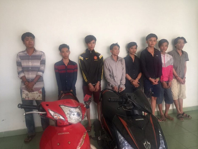 Băng nhóm của Thiện bị sa lưới. Băng nhóm của Thiện bị sa lưới.