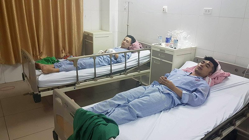 Các nạn nhân đang được điều trị tại BV Đa khoa Bắc Ninh (ảnh nguồn Vietnamnet) Các nạn nhân đang được điều trị tại BV Đa khoa Bắc Ninh (ảnh nguồn Vietnamnet)