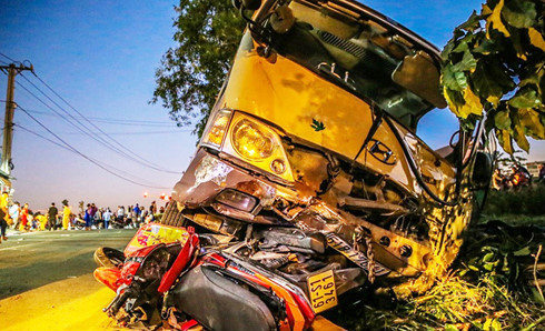 Hiện trường vụ tai nạn Hiện trường vụ tai nạn