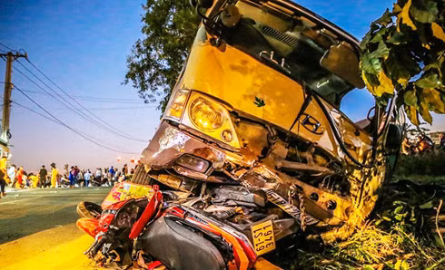 Hiện trường vụ tai nạn