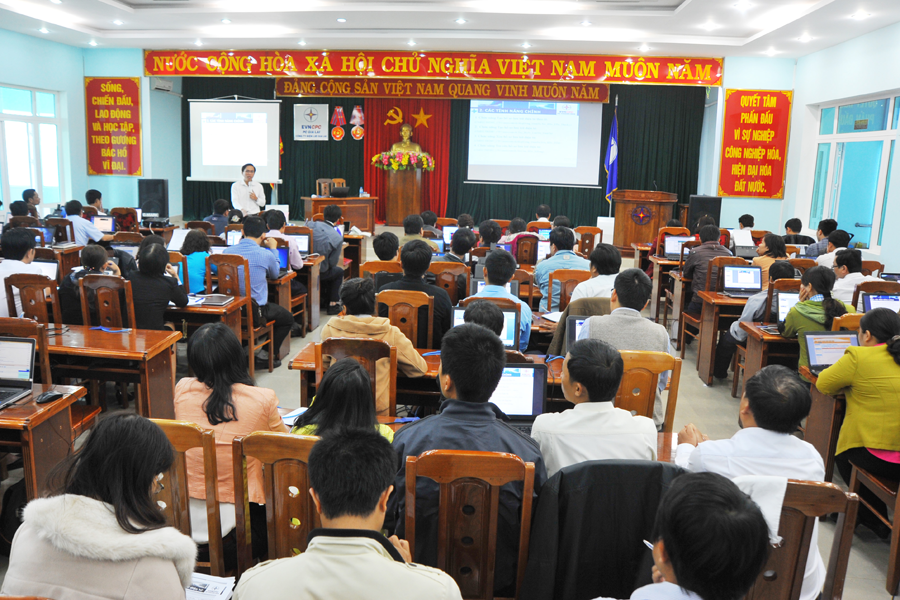 Quang cảnh hội nghị. Ảnh: N.G Quang cảnh hội nghị. Ảnh: N.G