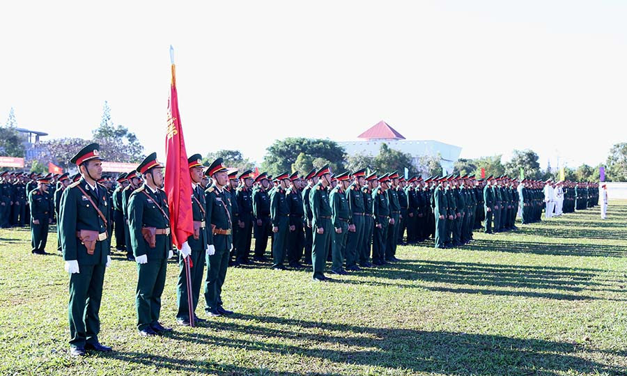 Quang cảnh buổi lễ. Ảnh: V.D.H Quang cảnh buổi lễ. Ảnh: V.D.H