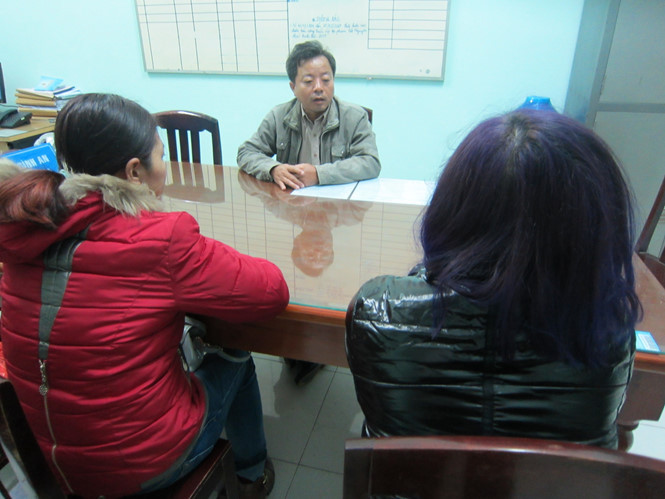 Công an tỉnh Bình Định làm việc với các nạn nhân của Nguyễn Thị Mai. Công an tỉnh Bình Định làm việc với các nạn nhân của Nguyễn Thị Mai.