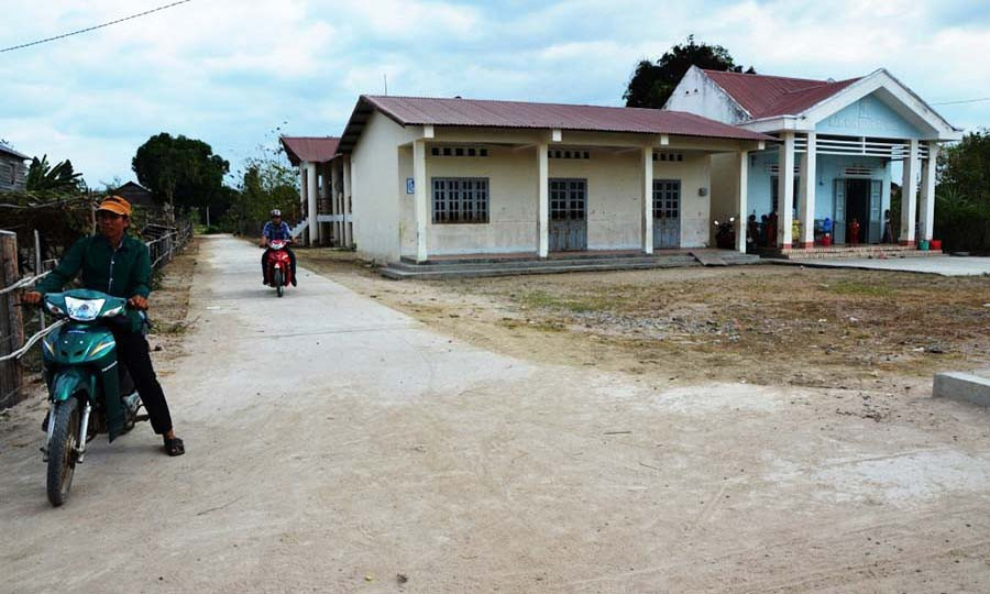 Buôn Tờ Khế (xã Ia Tul) đạt tiêu chuẩn làng văn hóa. Ảnh: T.Đ