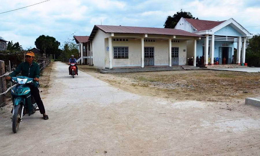 Buôn Tờ Khế (xã Ia Tul) đạt tiêu chuẩn làng văn hóa. Ảnh: T.Đ