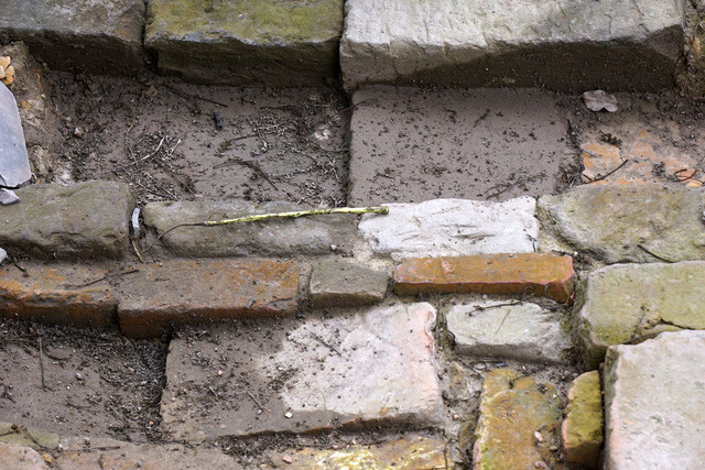 Dấu tích cống nước thời Lê Sơ, thế kỷ 15 - 16.