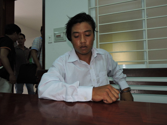  Châu Minh Nhân khi mới bị bắt