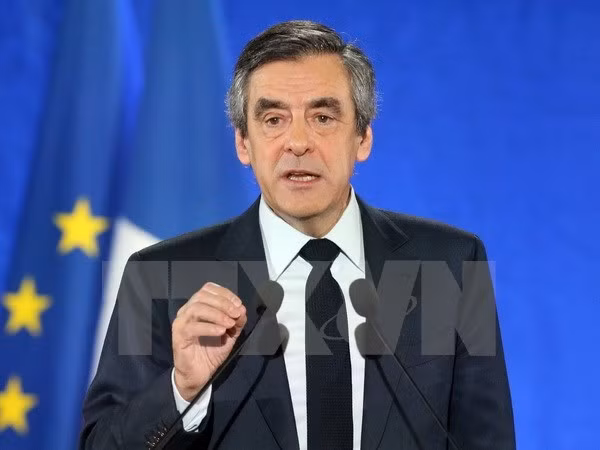 Ứng cử viên Francois Fillon.