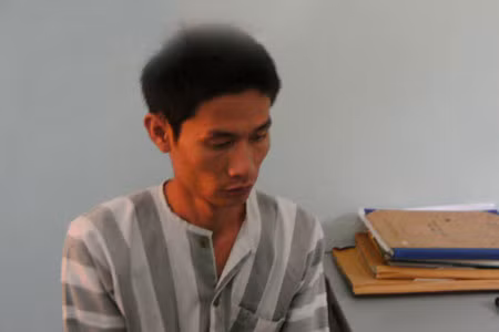 Đối tượng cầm đầu Trần Văn Hùng. Ảnh: L.A