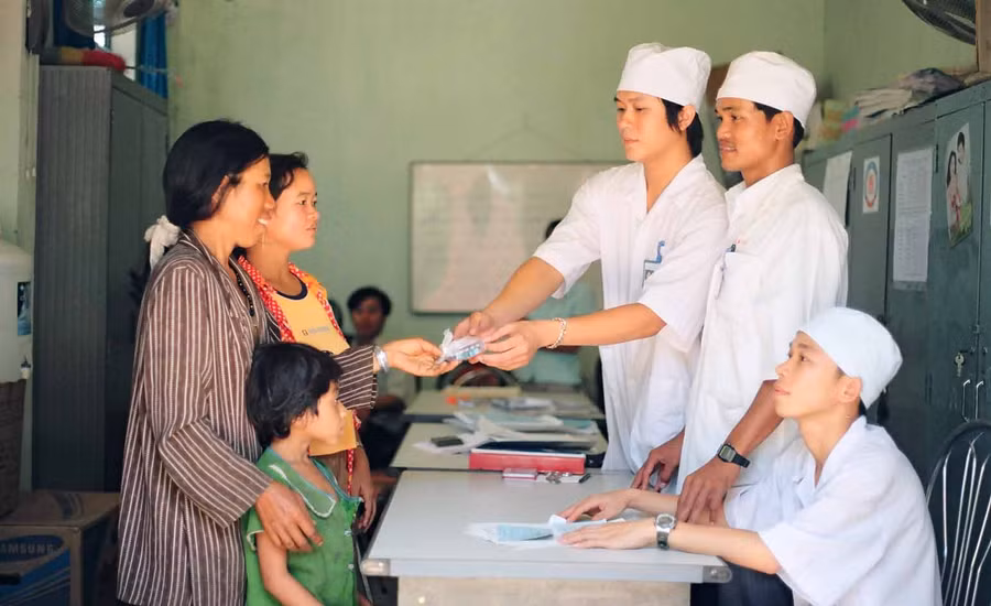 Tiếp tục quan tâm nâng cao chất lượng khám bệnh, chữa bệnh bảo hiểm y tế. Ảnh: Thanh Nhật