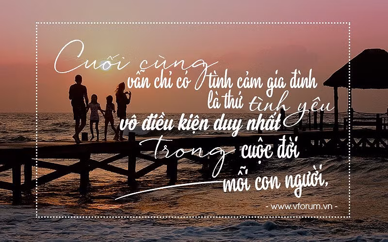 Gia đình là sự nghiệp cuối cùng!