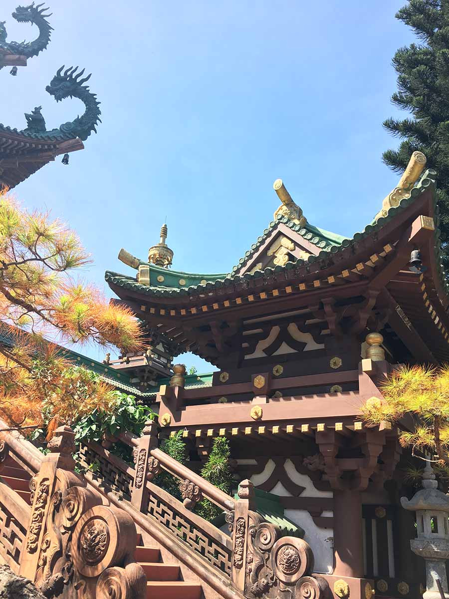 Khai sơn tháp - nơi thờ tự cố trụ trì Thích Giác Đạo Khai sơn tháp - nơi thờ tự cố trụ trì Thích Giác Đạo