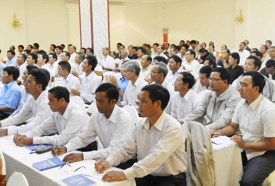 Đại biểu chức việc đạo Tin lành dự hội nghị, Ảnh: Thanh Nhật Đại biểu chức việc đạo Tin lành dự hội nghị, Ảnh: Thanh Nhật
