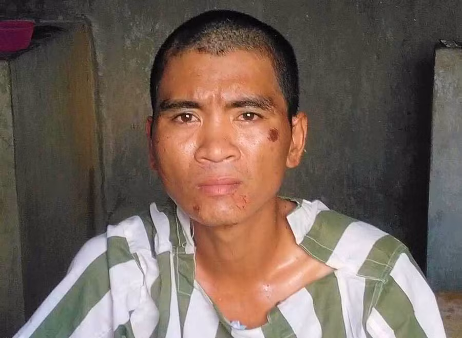 Đối tượng Kpă Nhuan. Ảnh: An Nhân