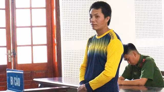  Bị cáo Thò Nỏ Bì tại phiên tòa. Ảnh Dân trí