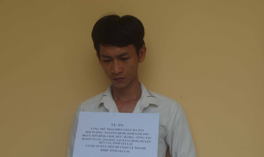 Đối tượng Hinh. Ảnh: Anh Huy