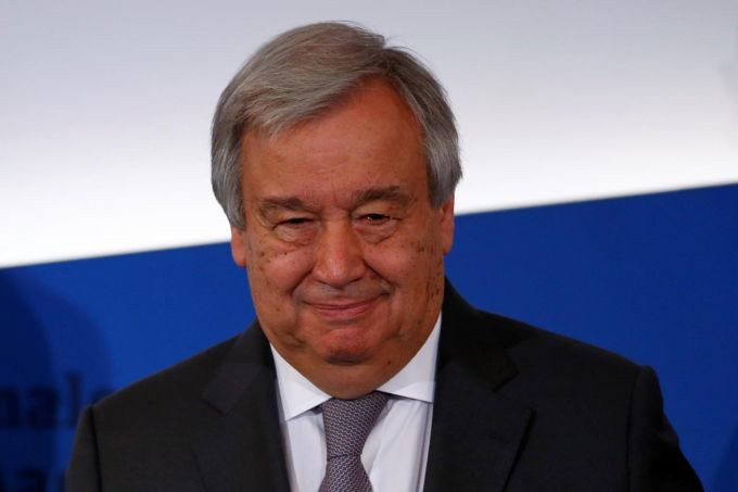 Tổng thư ký Liên hợp quốc Antonio Guterres. Ảnh: REUTERS