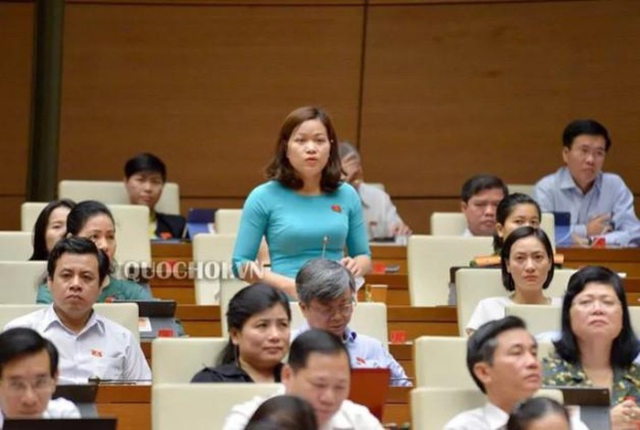 Đại biểu Nguyễn Thị Phúc (đoàn Hưng Yên). Đại biểu Nguyễn Thị Phúc (đoàn Hưng Yên).