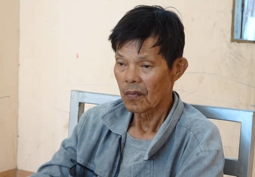  Đối tượng Nguyễn Thanh Mai tại cơ quan công an