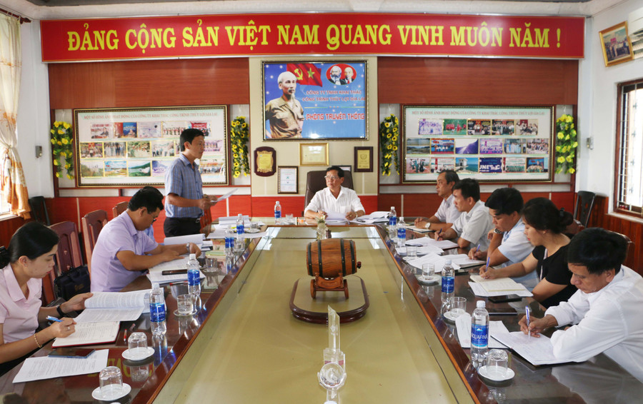 Quang cảnh buổi giám sát. Ảnh: Q.T