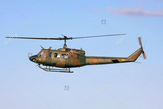  Máy bay trực thăng UH-1J của Nhật Bản. (Nguồn: Alamy)