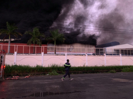 Hiện trường vụ cháy