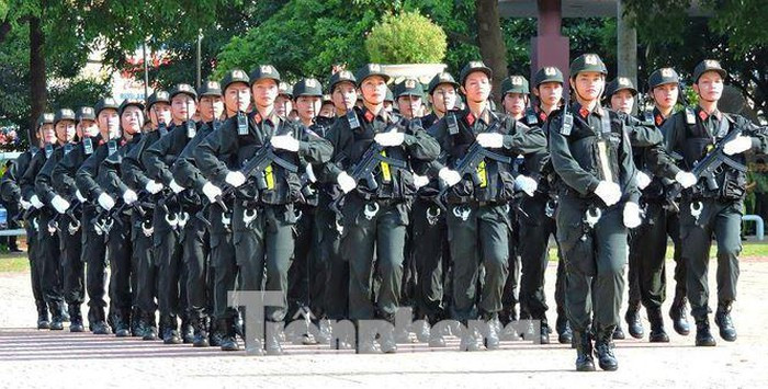 Sự nỗ lực tập luyện của các cán bộ, chiến sĩ đã được đền đáp xứng đáng