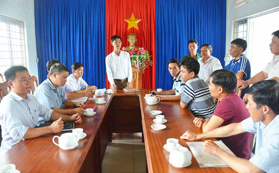  Một buổi tiếp công dân của huyện Chư Prông. Ảnh: V.H