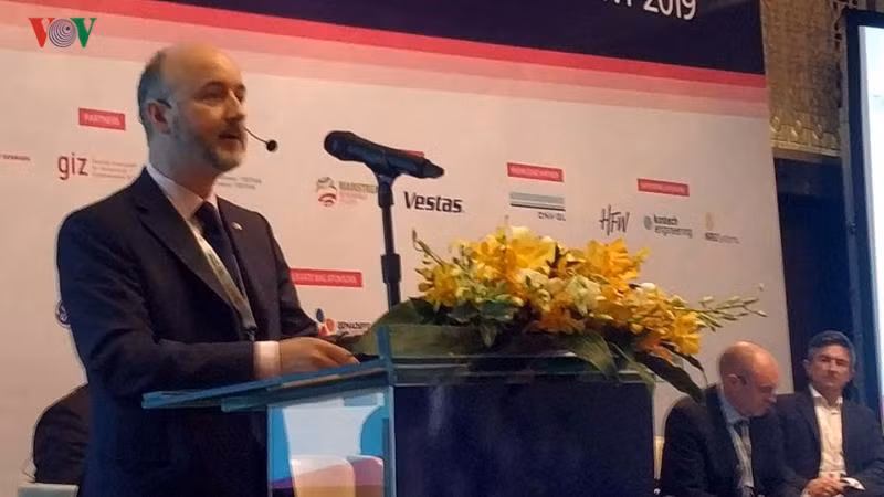 Ông Andy Kinsella, Giám đốc điều hành Công ty Mainstream Renewable Power.