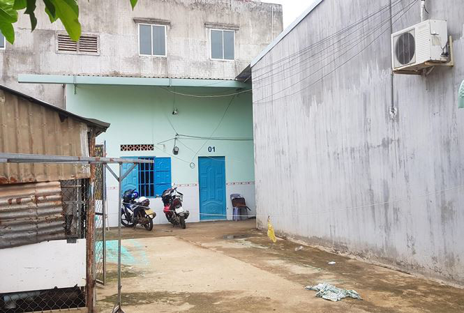 Hiện trường nơi xảy ra án mạng