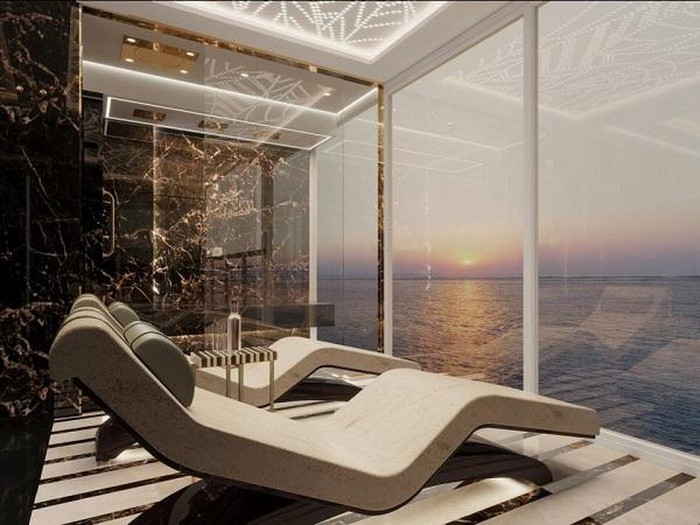  Các khu vực khác của Seven Seas Splendor cũng vô cùng sang trọng.