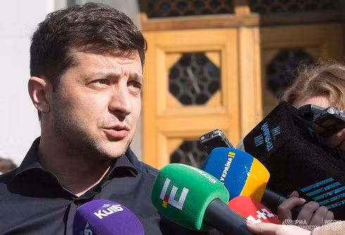 Tổng thống Ukraine Zelensky