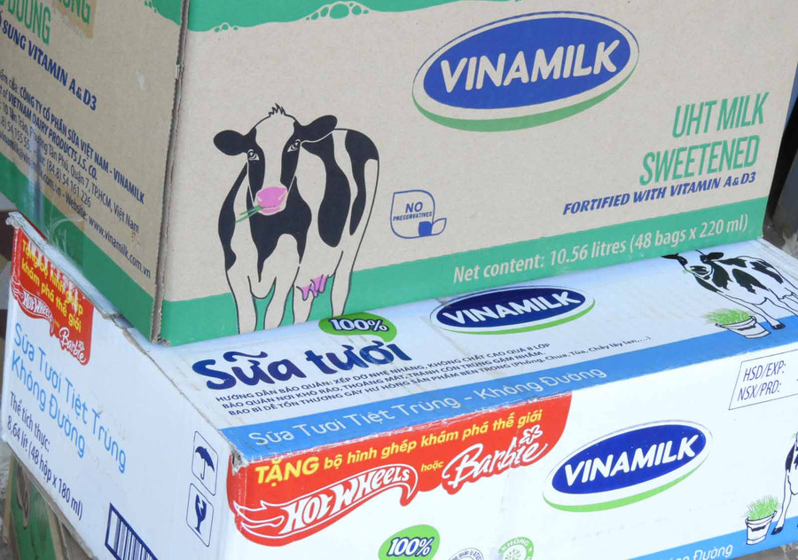 Các đơn vị cung ứng sữa sẽ tài trợ 30% kinh phí để thực hiện thí điểm Chương trình Sữa học đường. Ảnh: Thanh Nhật