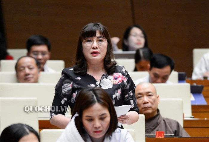 Đại biểu Võ Thị Như Hoa.  Đại biểu Võ Thị Như Hoa.
