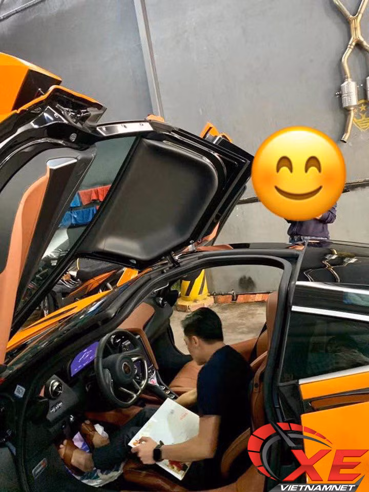 Doanh nhân phố núi thử siêu xe McLaren 720S của mình