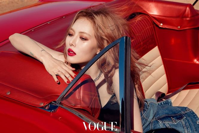 Cô nàng được coi là biểu tượng gợi cảm mới của làng nhạc xứ Hàn