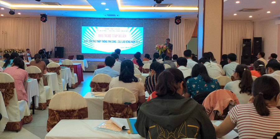 Toàn cảnh hội nghị tập huấn. Ảnh: Đinh Yến