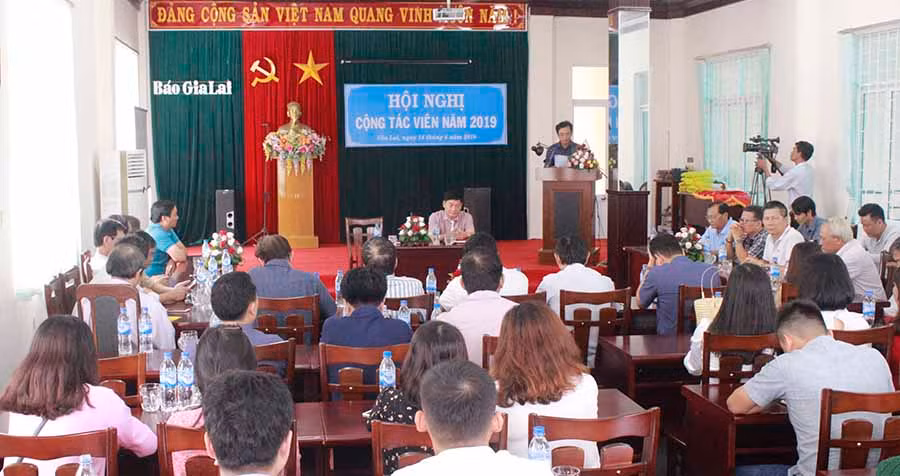 Quang cảnh hội nghị. Ảnh: N.T