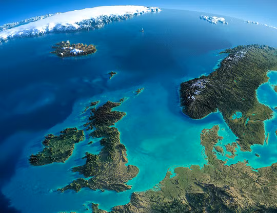  Doggerland, nơi chôn vùi khu rừng hóa thạch và khu đinh cư thời đồ đá - ảnh: SHUTTERSTOCK